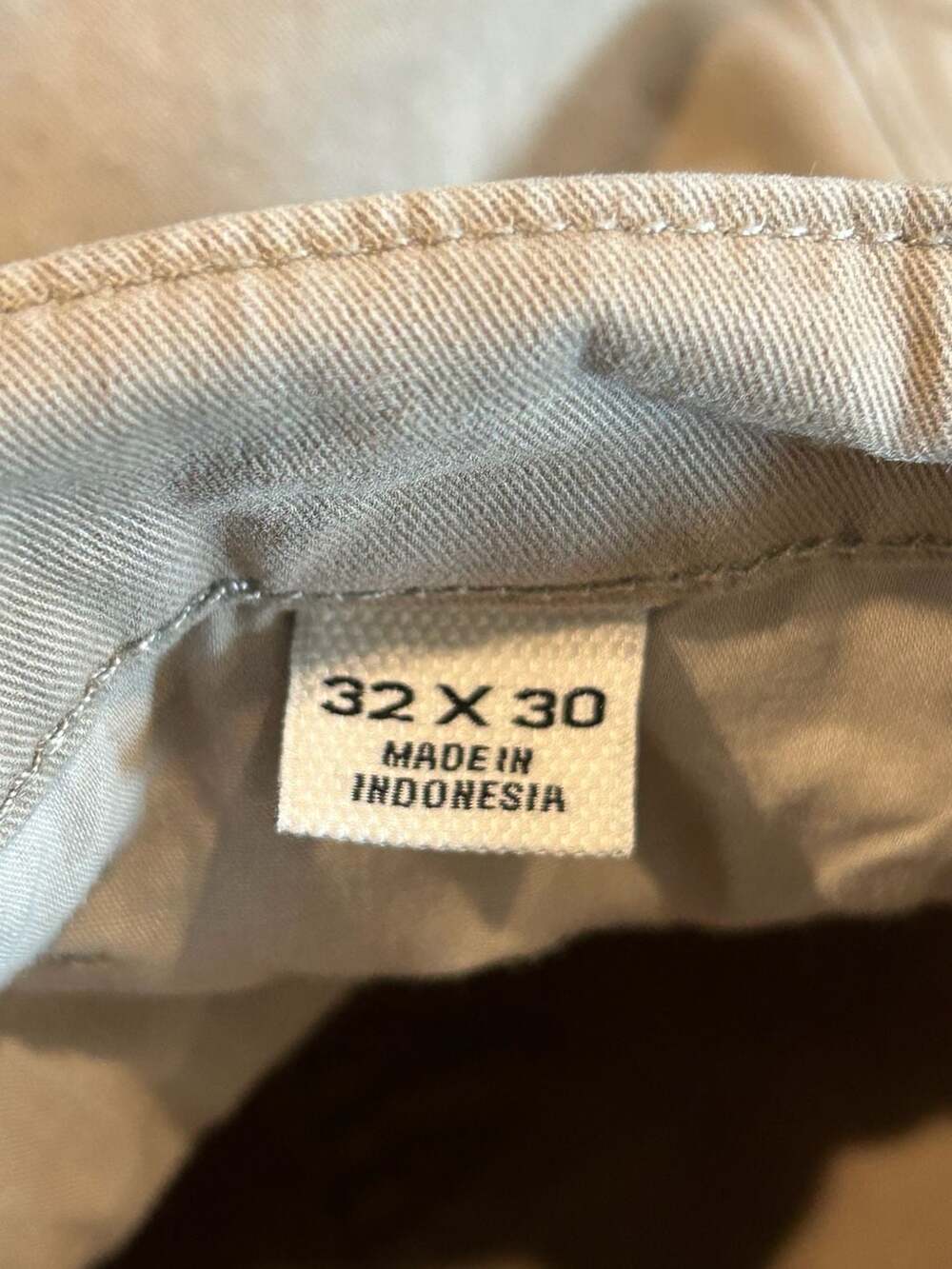 Flint and Tinder Straight Fit Tan Pants Size 32x30 - Picture 4 of 9